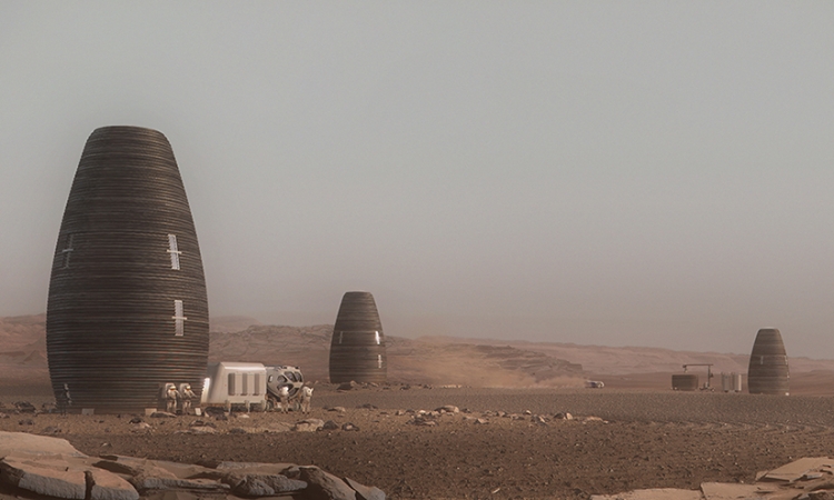 The 3D Printed Homes of the Future Are Giant Eggs on Mars